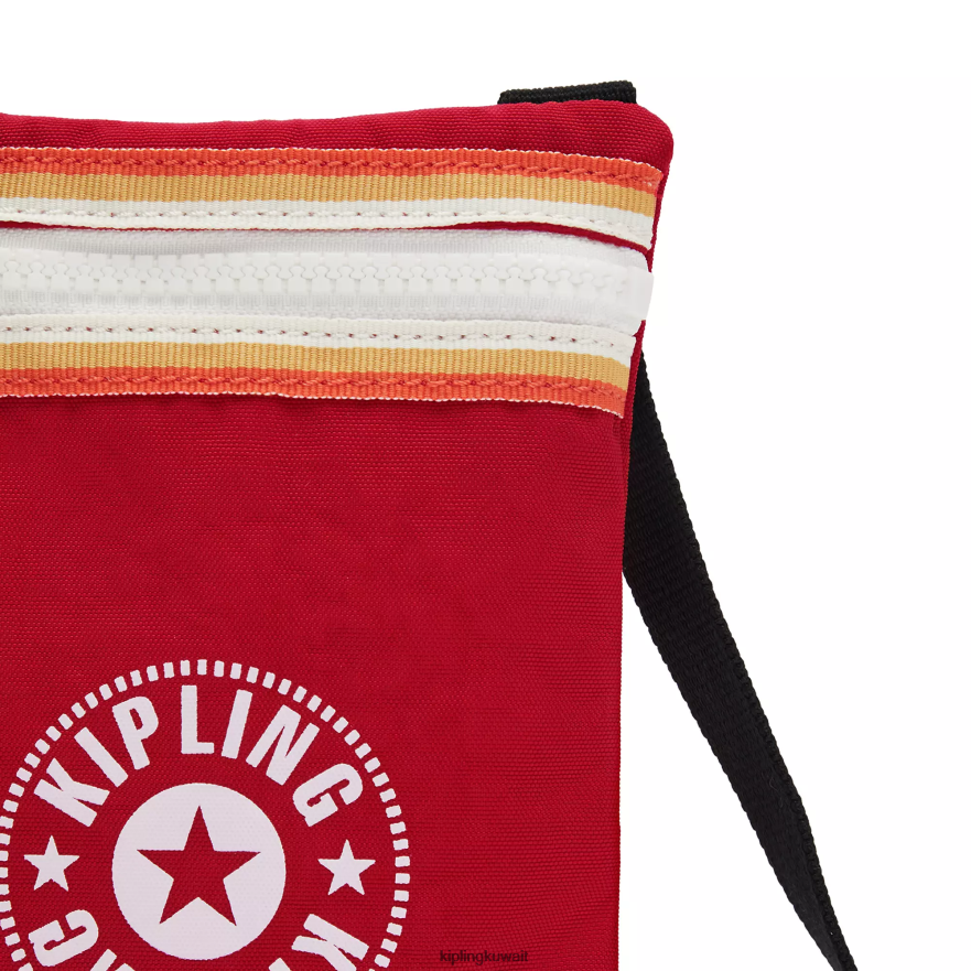 Kipling عافية لايت حقيبة كروس صغيرة نحيف أحمر شفتين ZR2RH82 حقائب كروسبودي