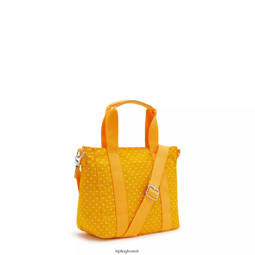 Kipling حقيبة عملية صغيرة مطبوعة نحيف لينة نقطة صفراء ZR2RH83 حمل الحقائب