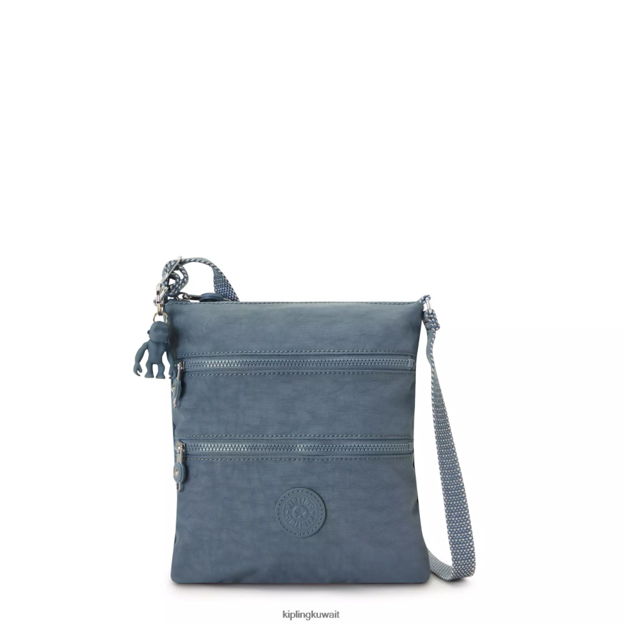 Kipling حقيبة كروس صغيرة كيكو نحيف فرشاة زرقاء ZR2RH84 أكياس صغيرة