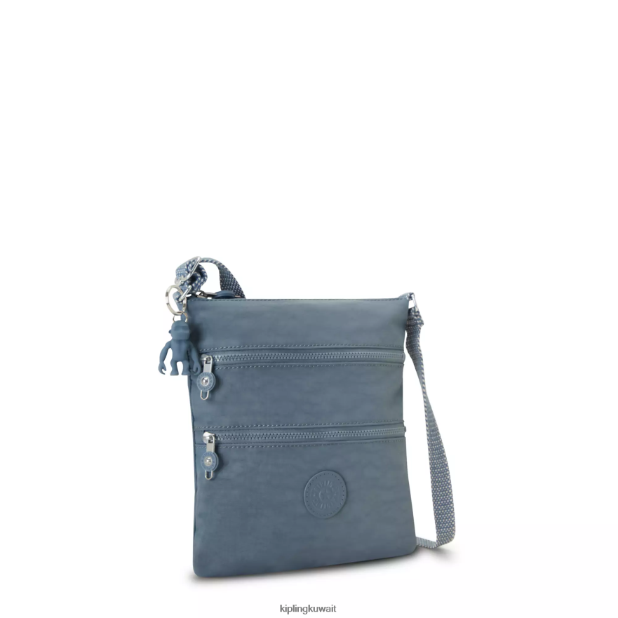 Kipling حقيبة كروس صغيرة كيكو نحيف فرشاة زرقاء ZR2RH84 أكياس صغيرة