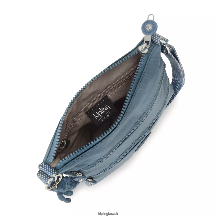 Kipling حقيبة كروس صغيرة كيكو نحيف فرشاة زرقاء ZR2RH84 أكياس صغيرة