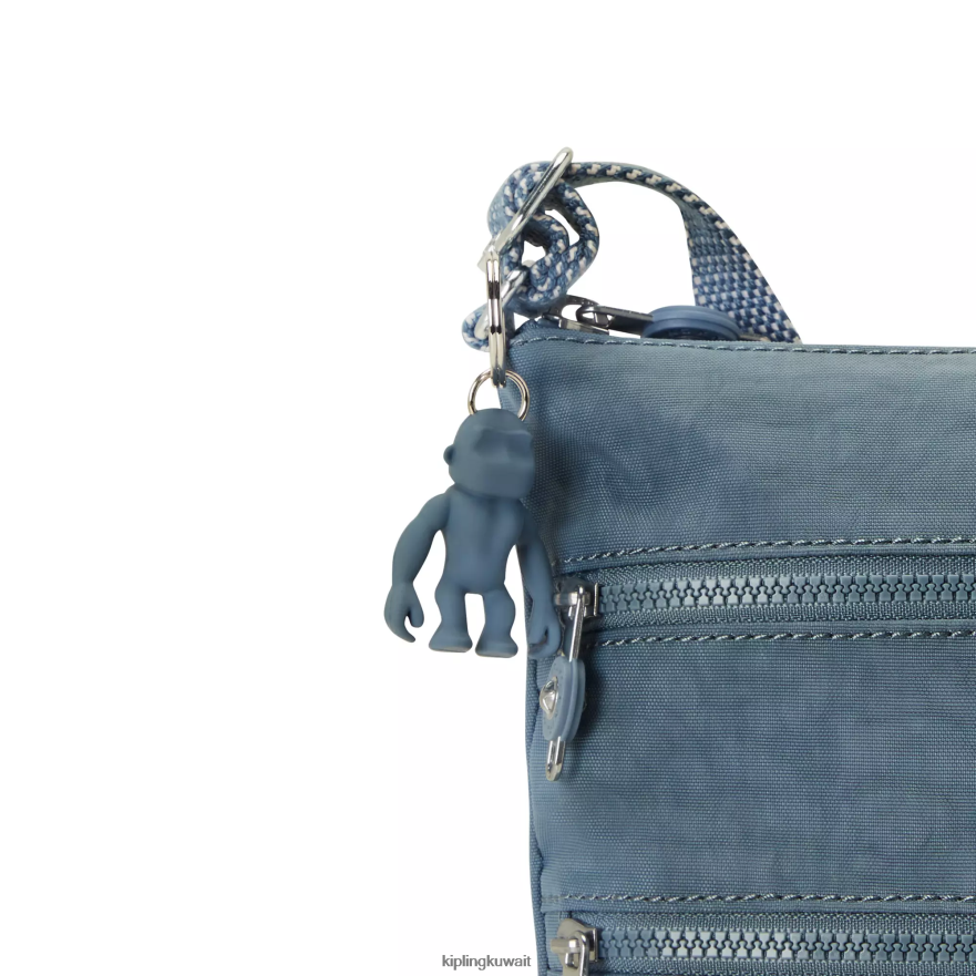 Kipling حقيبة كروس صغيرة كيكو نحيف فرشاة زرقاء ZR2RH84 أكياس صغيرة