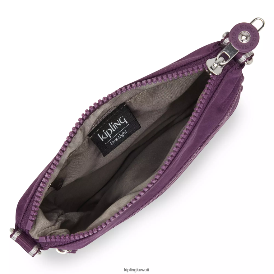 Kipling حقيبة كروس صغيرة كيكو نحيف البرقوق اللانهائي ZR2RH88 أكياس صغيرة