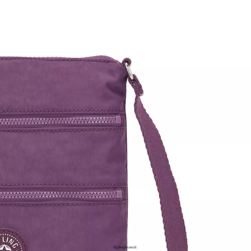 Kipling حقيبة كروس صغيرة كيكو نحيف البرقوق اللانهائي ZR2RH88 أكياس صغيرة