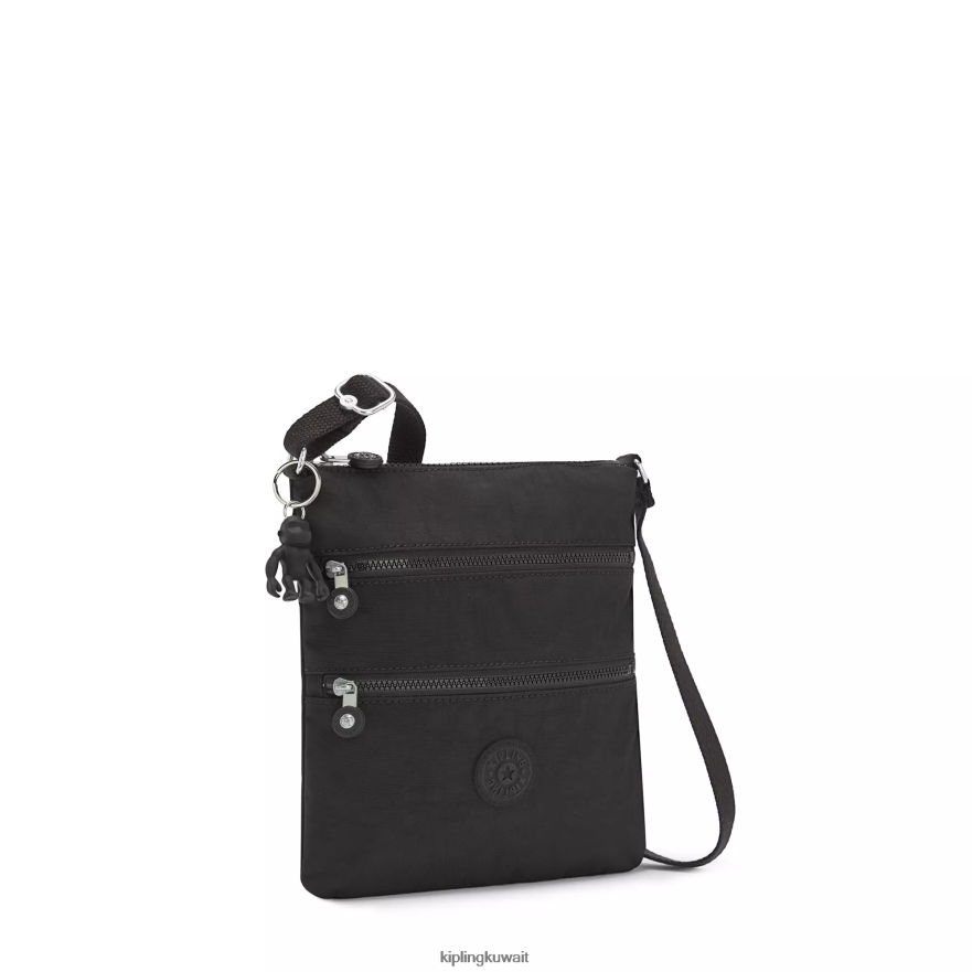 Kipling حقيبة كروس صغيرة كيكو نحيف نوير أسود ZR2RH90 أكياس صغيرة
