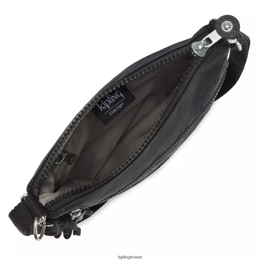 Kipling حقيبة كروس صغيرة كيكو نحيف نوير أسود ZR2RH90 أكياس صغيرة