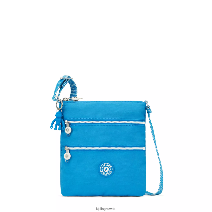 Kipling حقيبة كروس صغيرة كيكو نحيف حريصة الأزرق ZR2RH94 أكياس صغيرة