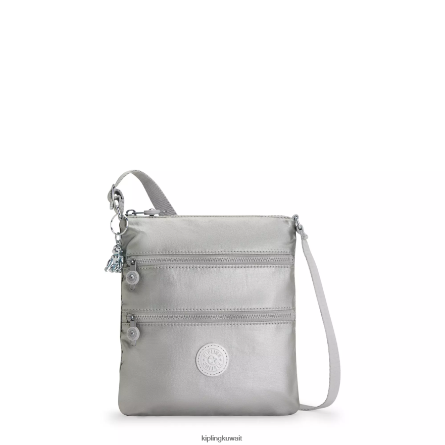 Kipling حقيبة كروس صغيرة كيكو ميتاليك نحيف لامع لامع ZR2RH96 أكياس صغيرة