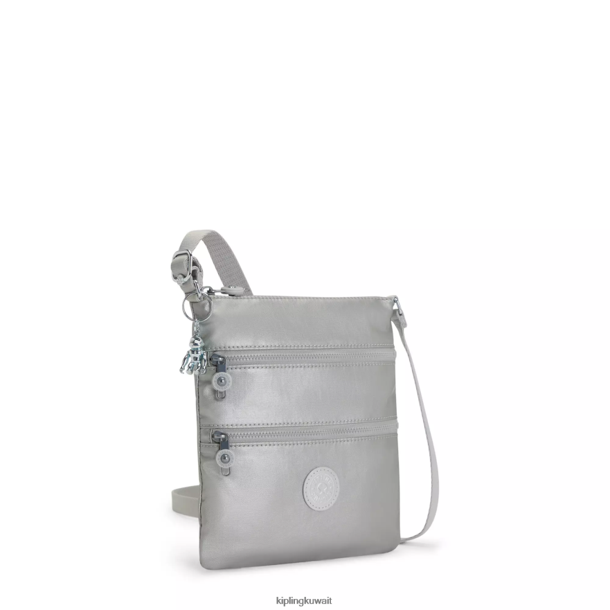 Kipling حقيبة كروس صغيرة كيكو ميتاليك نحيف لامع لامع ZR2RH96 أكياس صغيرة