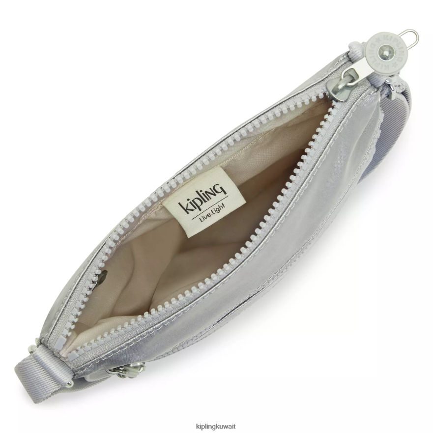 Kipling حقيبة كروس صغيرة كيكو ميتاليك نحيف لامع لامع ZR2RH96 أكياس صغيرة
