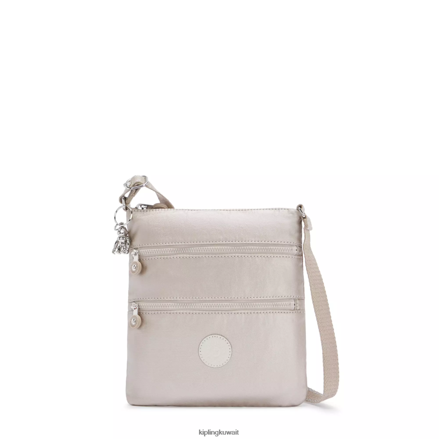 Kipling حقيبة كروس صغيرة كيكو ميتاليك نحيف توهج معدني ZR2RH98 أكياس صغيرة