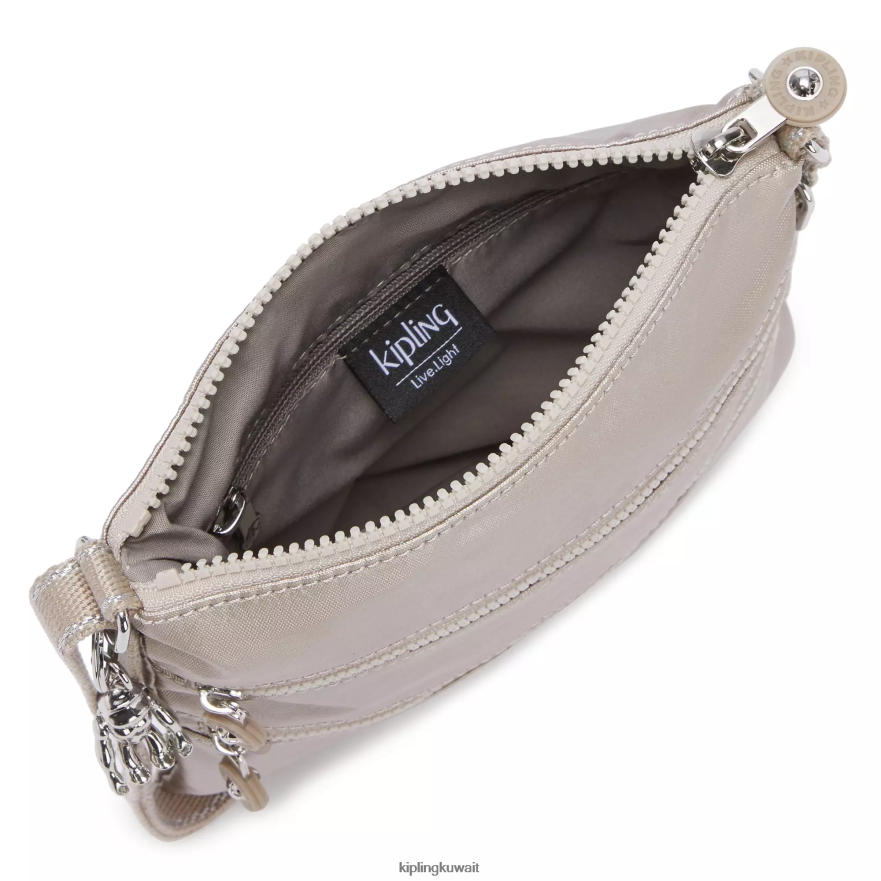 Kipling حقيبة كروس صغيرة كيكو ميتاليك نحيف توهج معدني ZR2RH98 أكياس صغيرة