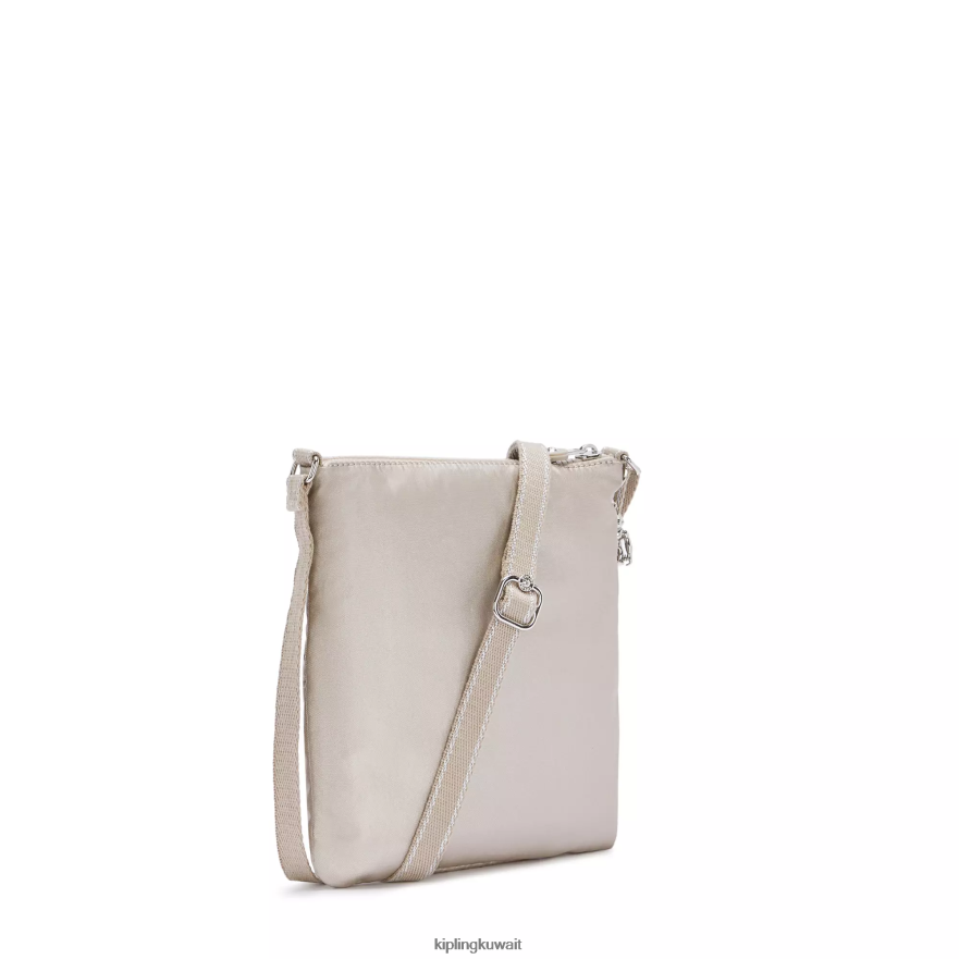 Kipling حقيبة كروس صغيرة كيكو ميتاليك نحيف توهج معدني ZR2RH98 أكياس صغيرة
