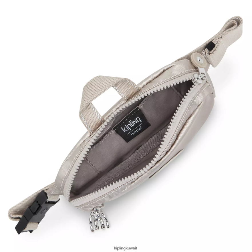 Kipling حزمة الخصر المعدنية alys نحيف توهج معدني ZR2RH283 حزمة الخصر