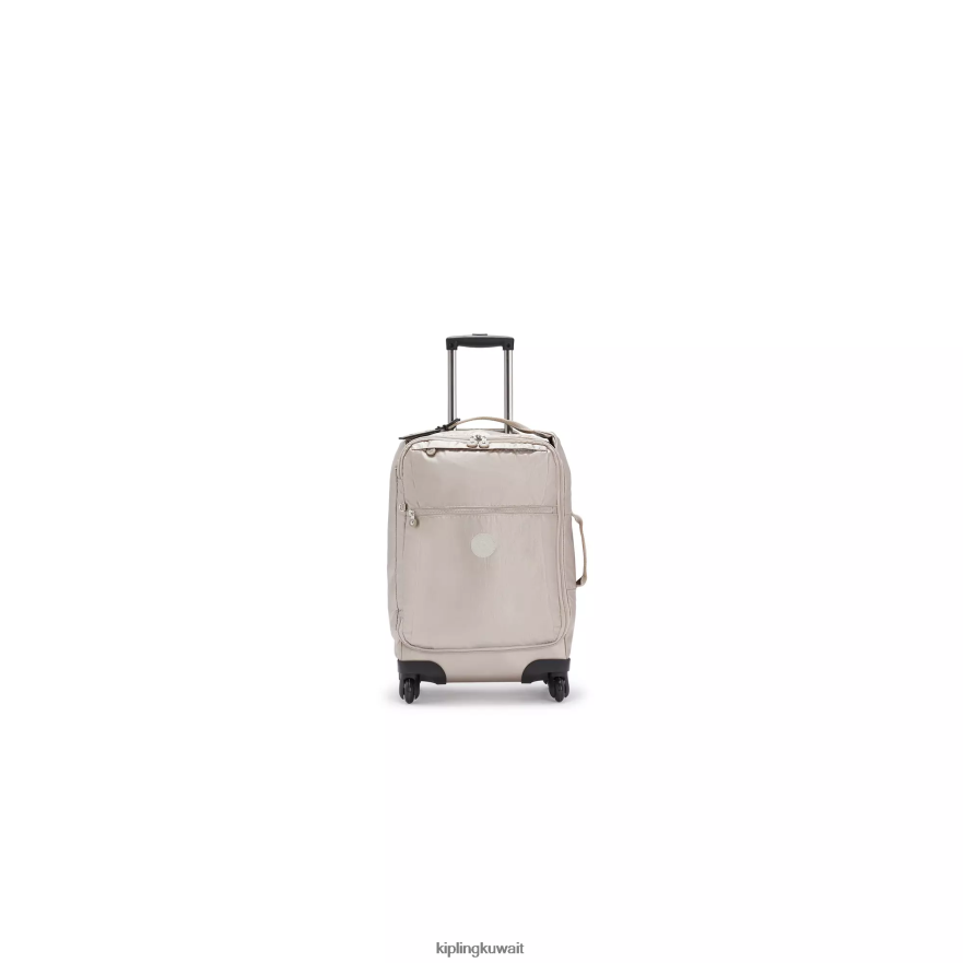Kipling darcey حقيبة سفر معدنية صغيرة قابلة للحمل نحيف توهج معدني ZR2RH514 الأمتعة المتداول