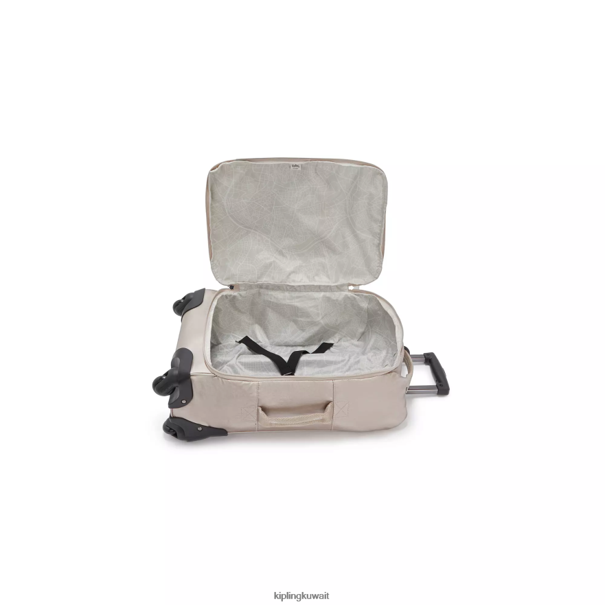 Kipling darcey حقيبة سفر معدنية صغيرة قابلة للحمل نحيف توهج معدني ZR2RH514 الأمتعة المتداول