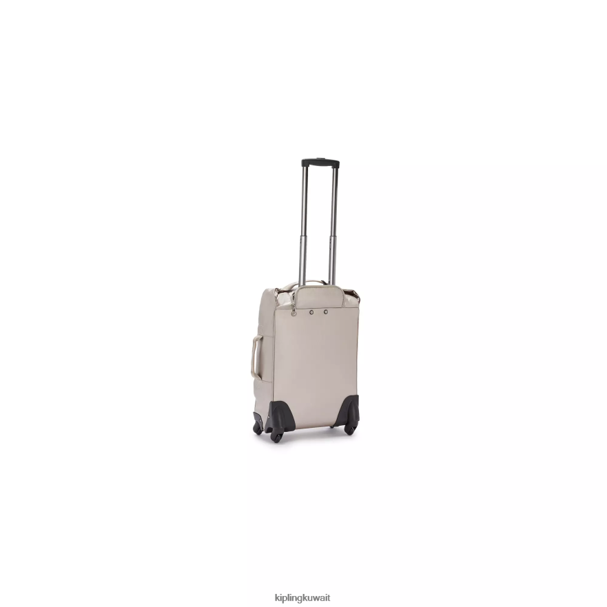 Kipling darcey حقيبة سفر معدنية صغيرة قابلة للحمل نحيف توهج معدني ZR2RH514 الأمتعة المتداول