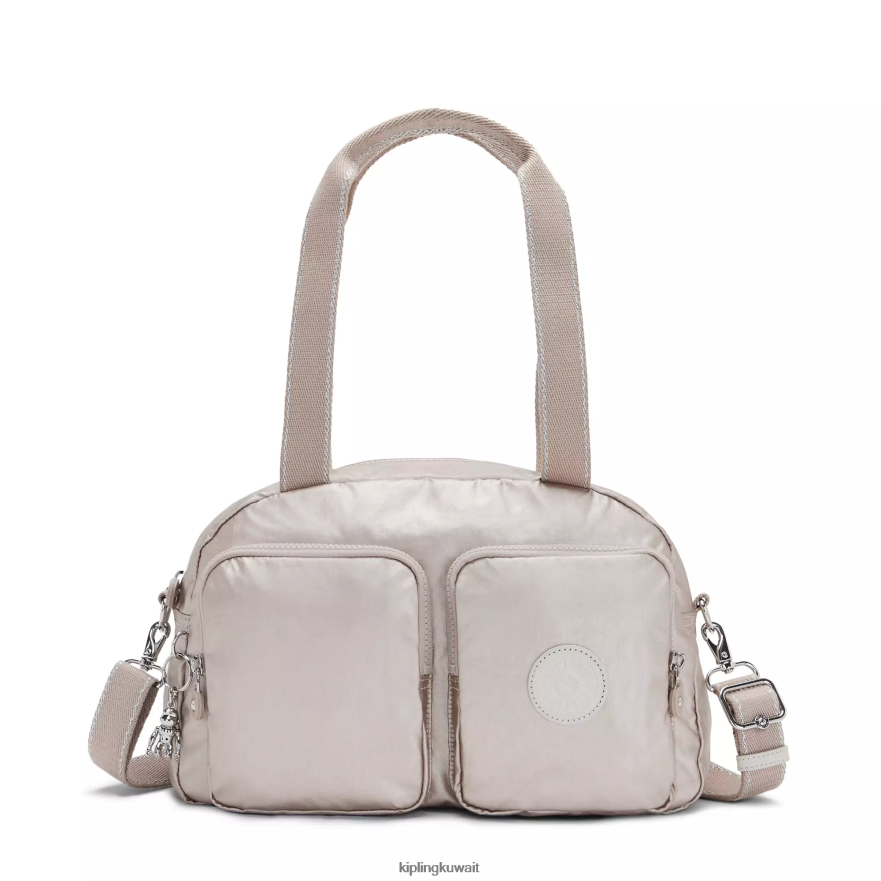 Kipling حقيبة كتف معدنية باردة defea نحيف توهج معدني ZR2RH207 حقائب الكتف