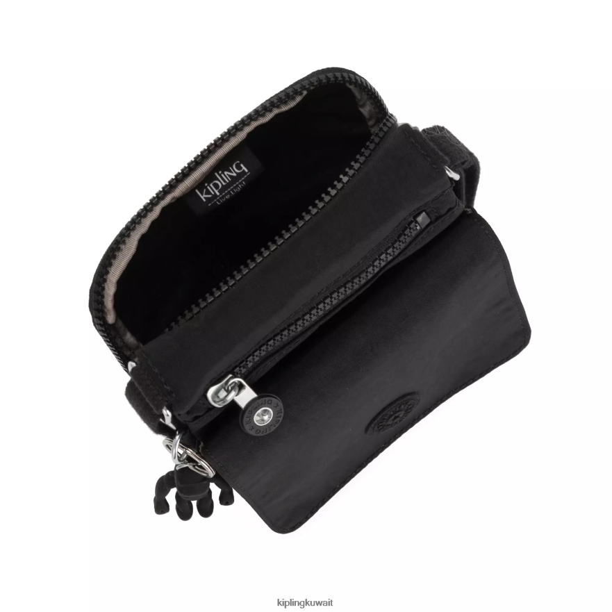Kipling حقيبة كروس eldorado جديدة من eldorado نحيف نوير أسود ZR2RH105 حقائب كروسبودي