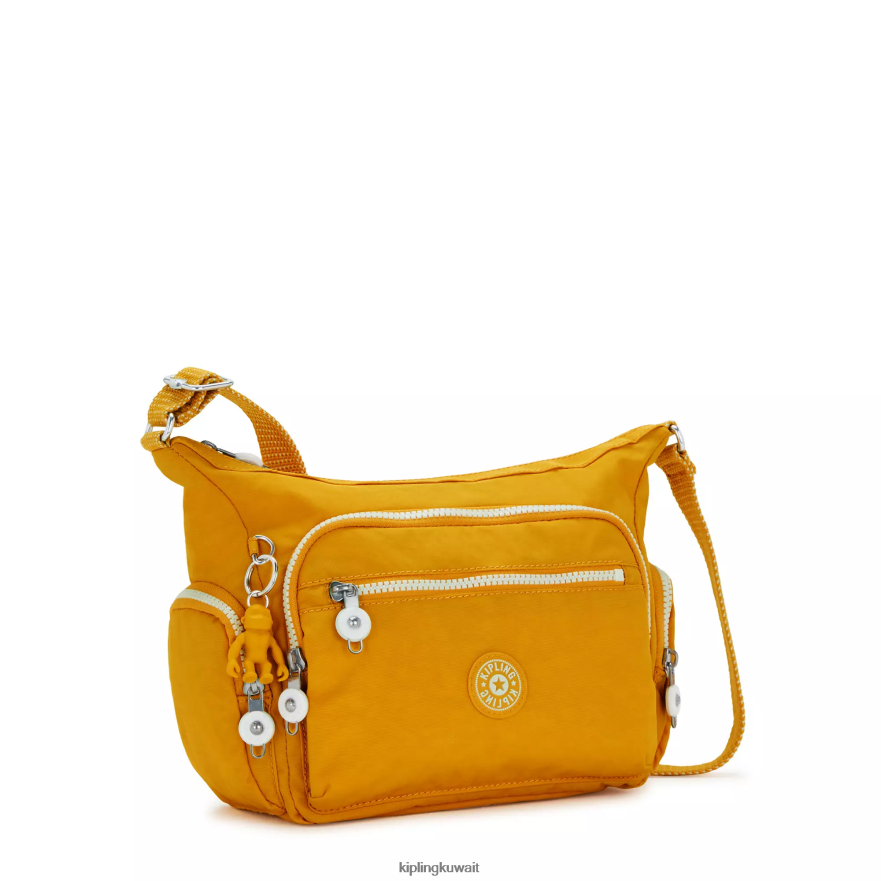 Kipling حقيبة كروس صغيرة من gabbie نحيف أصفر سريع ZR2RH159 حقائب كروسبودي