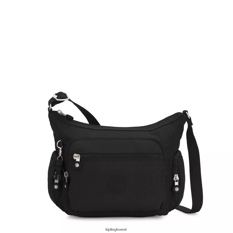 Kipling حقيبة كروس صغيرة من gabbie نحيف نوير أسود ZR2RH160 حقائب كروسبودي