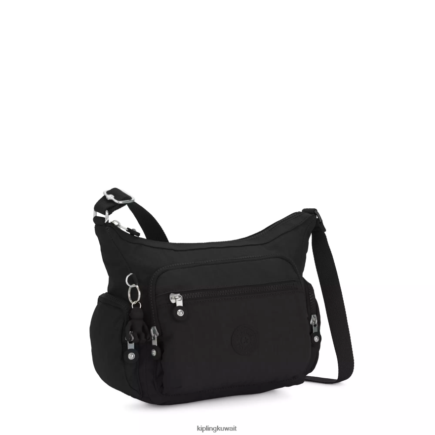 Kipling حقيبة كروس صغيرة من gabbie نحيف نوير أسود ZR2RH160 حقائب كروسبودي