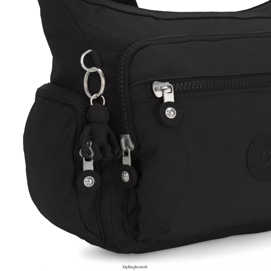 Kipling حقيبة كروس صغيرة من gabbie نحيف نوير أسود ZR2RH160 حقائب كروسبودي