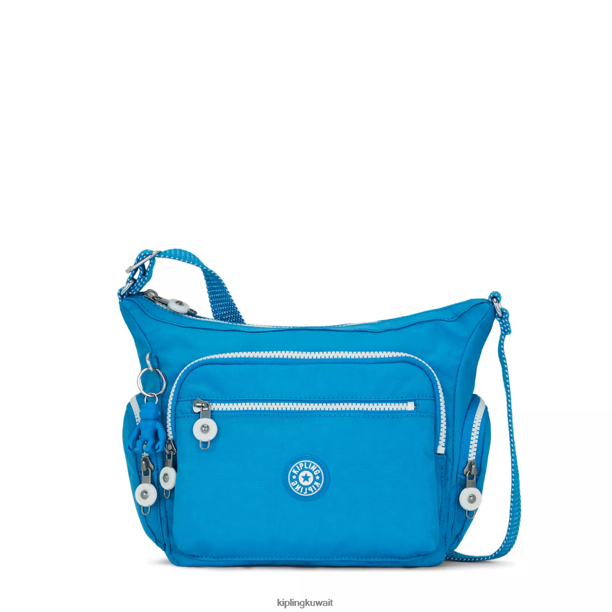 Kipling حقيبة كروس صغيرة من gabbie نحيف حريصة الأزرق ZR2RH163 حقائب كروسبودي