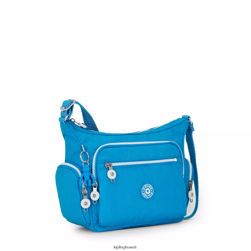 Kipling حقيبة كروس صغيرة من gabbie نحيف حريصة الأزرق ZR2RH163 حقائب كروسبودي