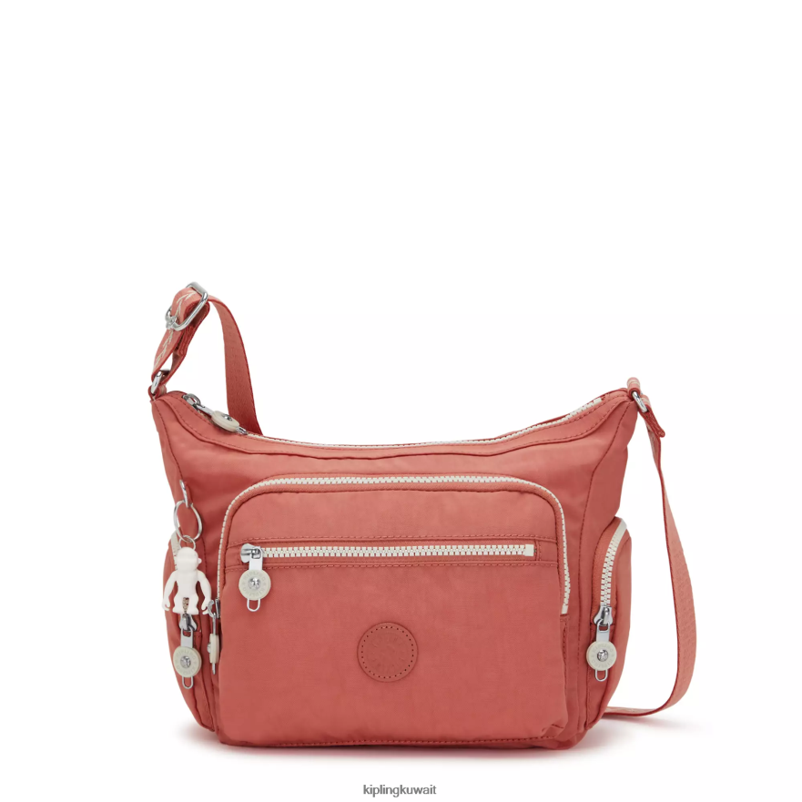 Kipling حقيبة كروس صغيرة من gabbie نحيف خمر الوردي ZR2RH165 حقائب كروسبودي