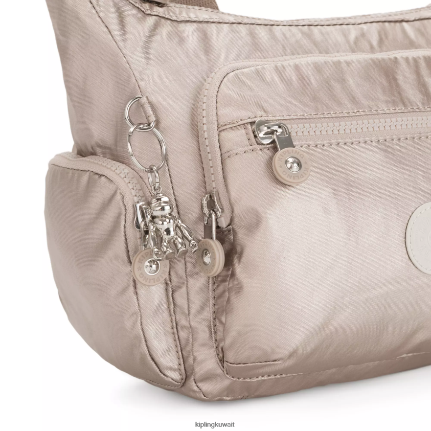 Kipling حقيبة كروس صغيرة معدنية من gabbie نحيف توهج معدني ZR2RH186 حقائب كروسبودي