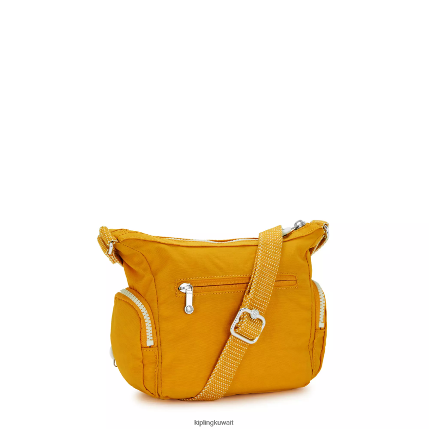 Kipling حقيبة كروس صغيرة من gabbie نحيف أصفر سريع ZR2RH18 حقائب كروسبودي