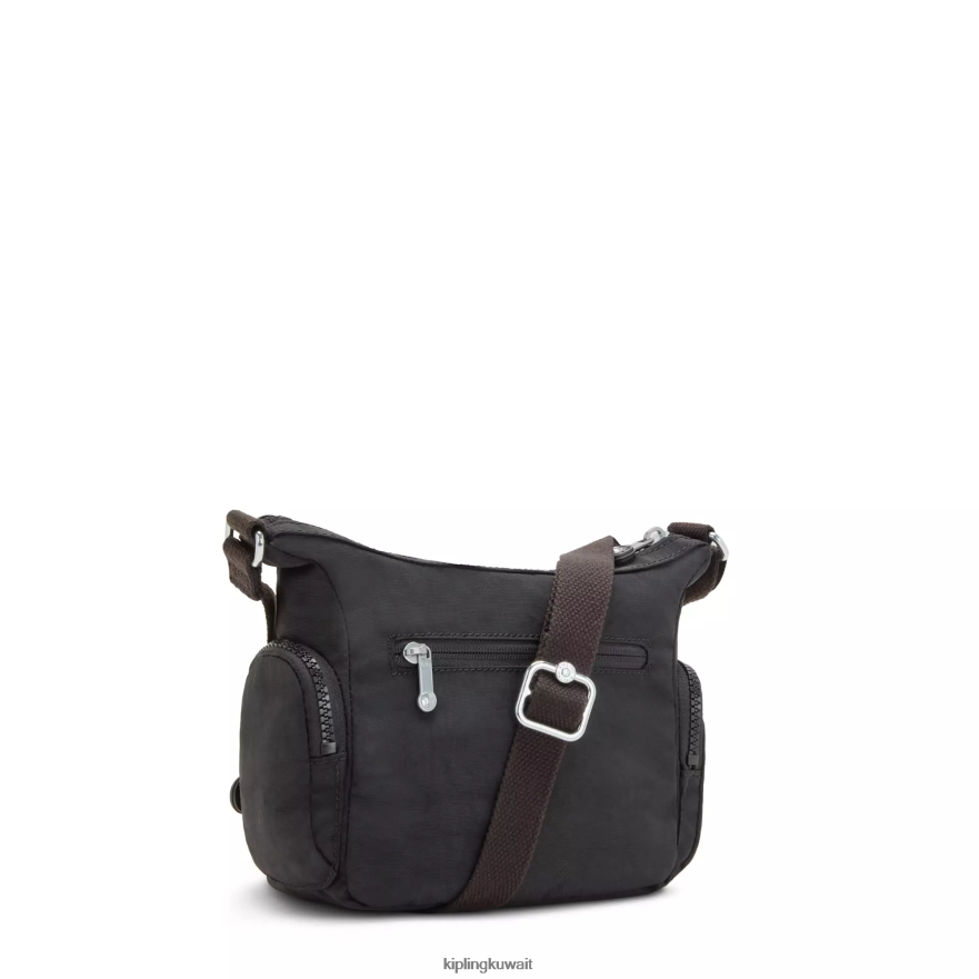Kipling حقيبة كروس صغيرة من gabbie نحيف نوير أسود ZR2RH19 حقائب كروسبودي