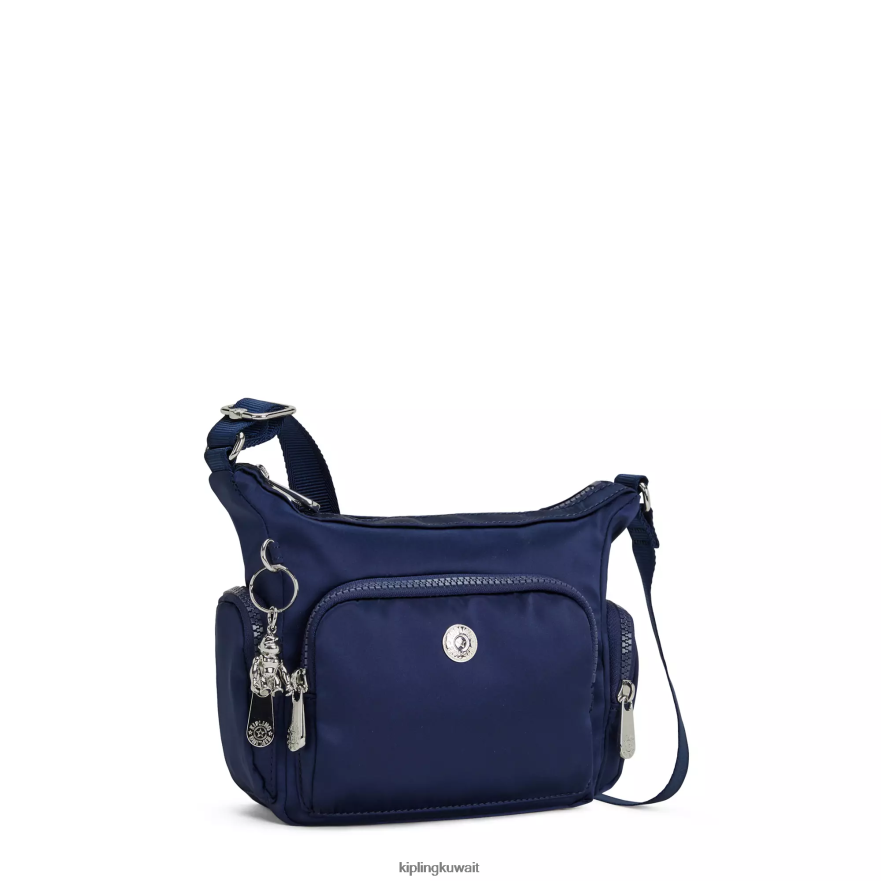 Kipling حقيبة كروس صغيرة من gabbie نحيف الأزرق الكوني ZR2RH201 حقائب كروسبودي