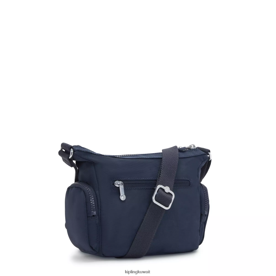 Kipling حقيبة كروس صغيرة من gabbie نحيف بلو بلو ZR2RH20 حقائب كروسبودي