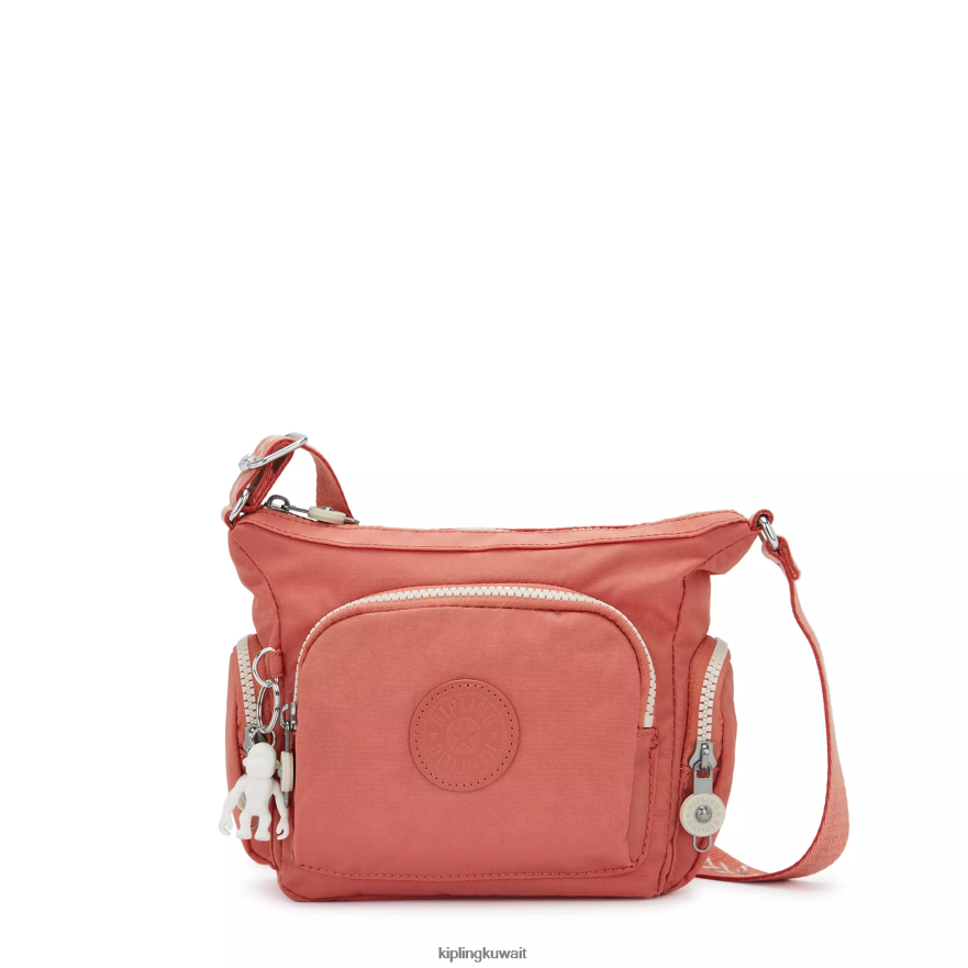 Kipling حقيبة كروس صغيرة من gabbie نحيف خمر الوردي ZR2RH23 حقائب كروسبودي