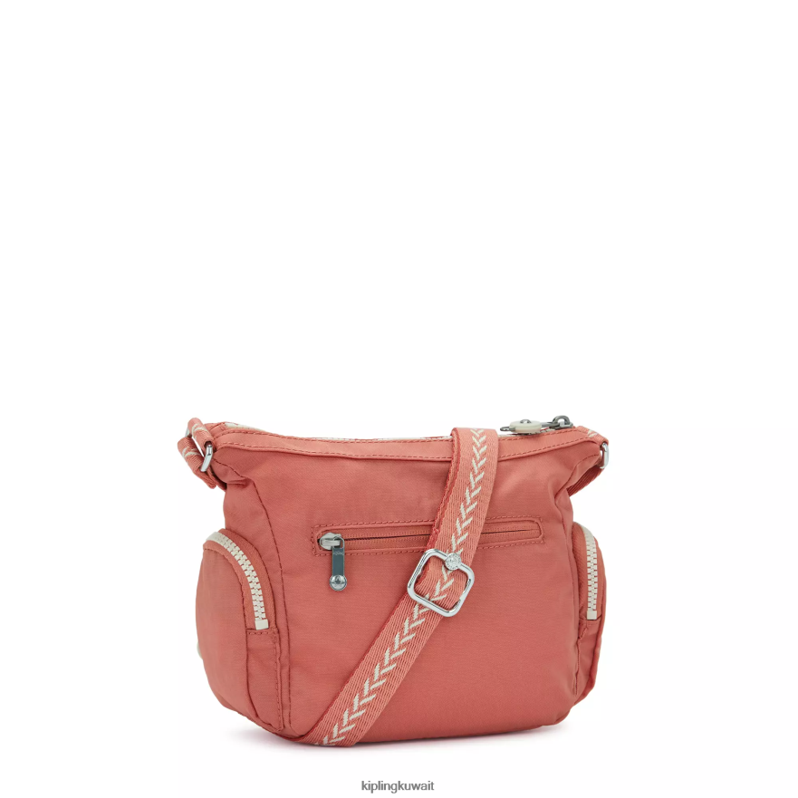 Kipling حقيبة كروس صغيرة من gabbie نحيف خمر الوردي ZR2RH23 حقائب كروسبودي