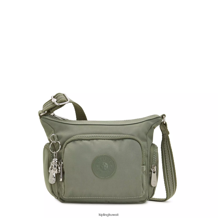 Kipling حقيبة كروس صغيرة من gabbie نحيف الأعشاب البحرية الداكنة ZR2RH74 حقائب كروسبودي
