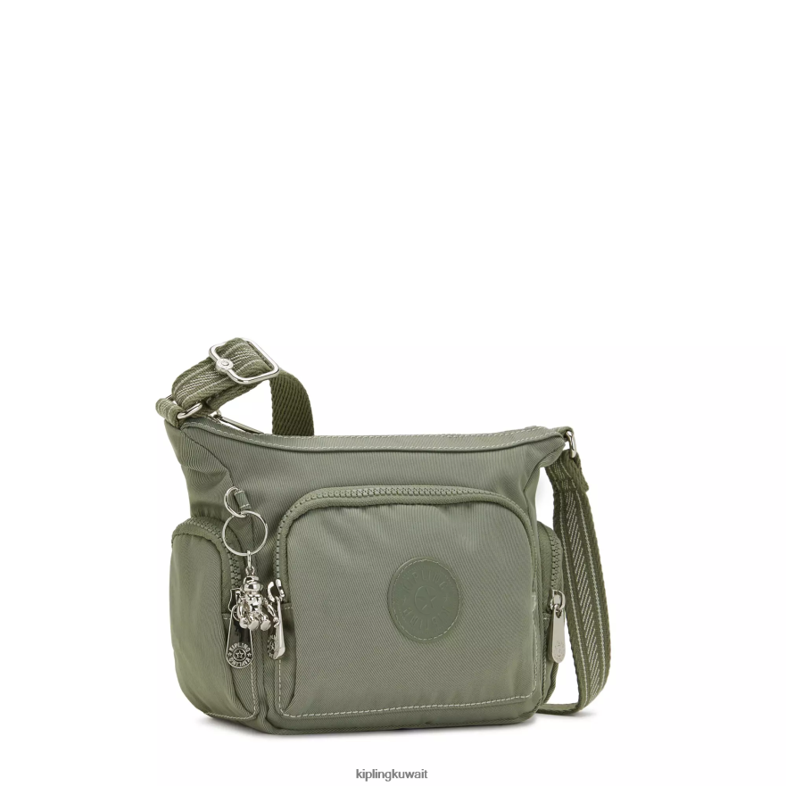 Kipling حقيبة كروس صغيرة من gabbie نحيف الأعشاب البحرية الداكنة ZR2RH74 حقائب كروسبودي