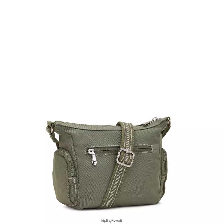 Kipling حقيبة كروس صغيرة من gabbie نحيف الأعشاب البحرية الداكنة ZR2RH74 حقائب كروسبودي