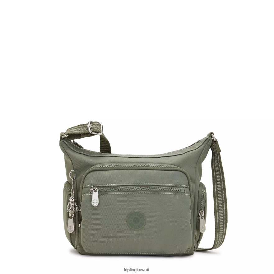 Kipling حقيبة كروس صغيرة من gabbie نحيف الأعشاب البحرية الداكنة ZR2RH75 حقائب كروسبودي