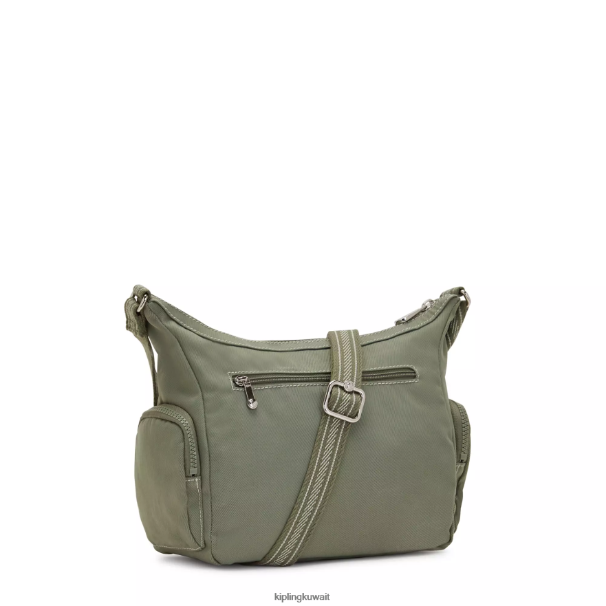 Kipling حقيبة كروس صغيرة من gabbie نحيف الأعشاب البحرية الداكنة ZR2RH75 حقائب كروسبودي