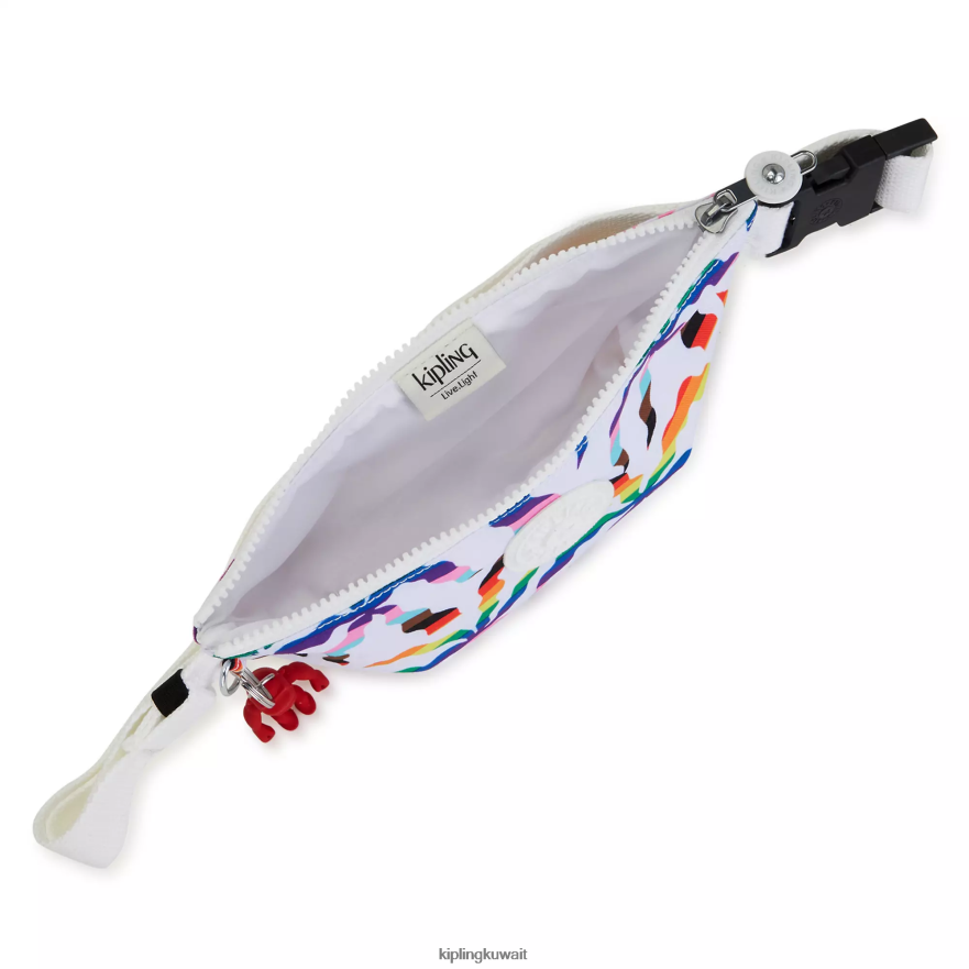 Kipling حزمة الخصر المطبوعة gizi نحيف النخيل قوس قزح ZR2RH37 حزمة الخصر