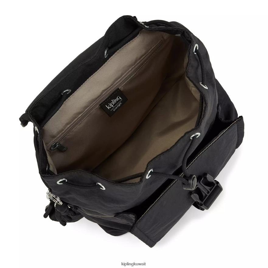 Kipling حقيبة ظهر ibro نحيف أسود ZR2RH336 حقائب ظهر متوسطة