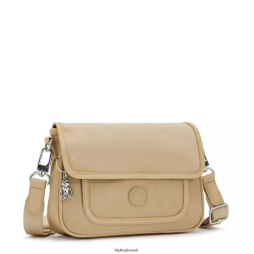 Kipling حقيبة كروس صغيرة inaki نحيف البيج الطبيعي ZR2RH180 حقائب كروسبودي