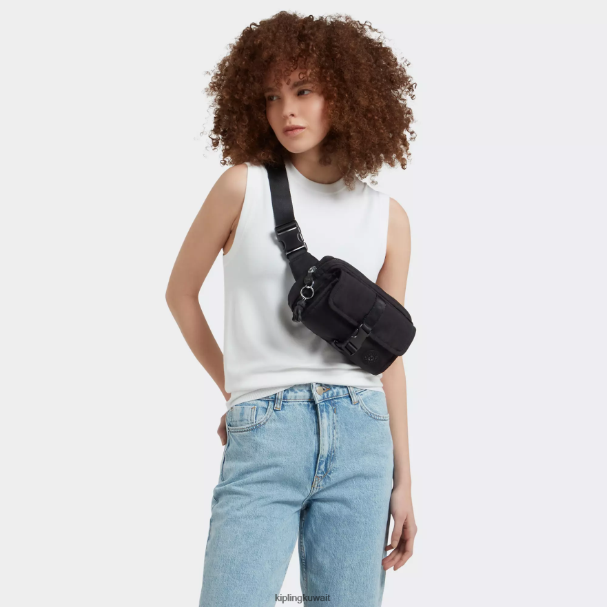 Kipling حزمة الخصر izzet نحيف أسود ZR2RH35 حزمة الخصر