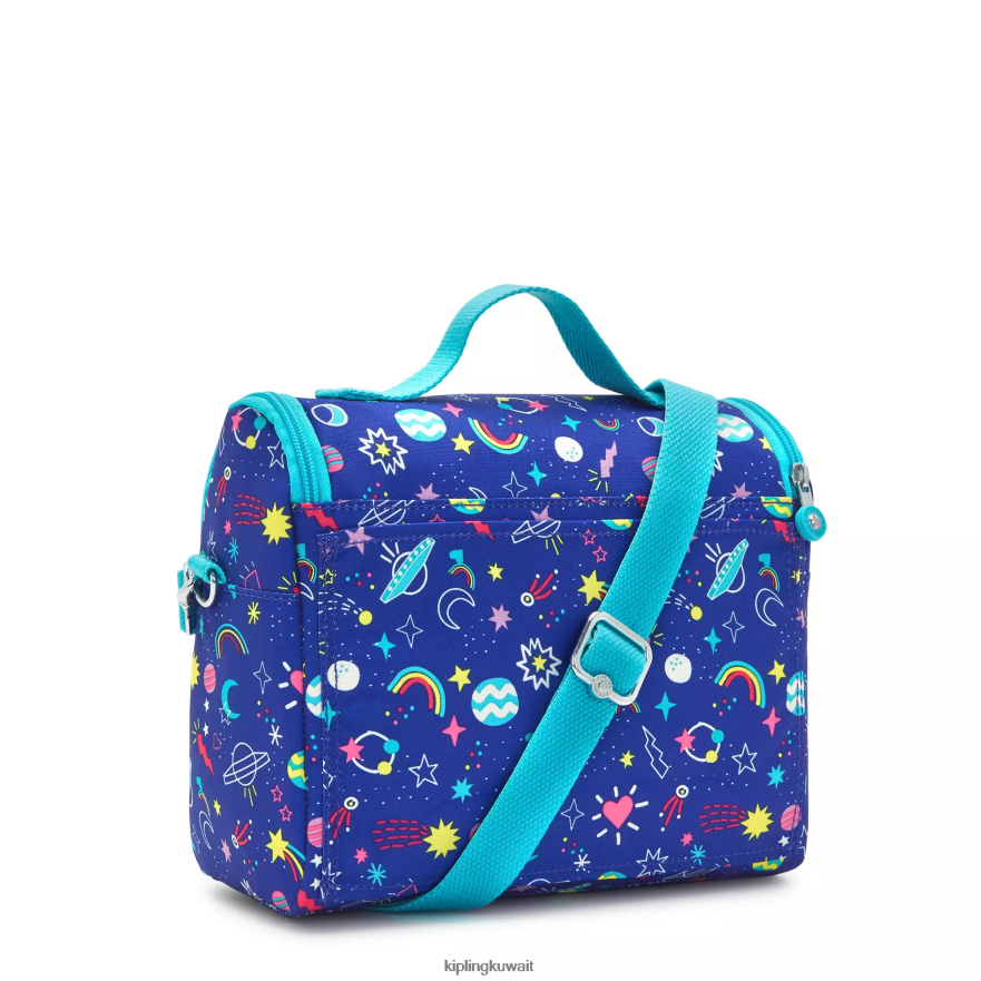 Kipling حقيبة غداء مطبوعة جديدة kichirou نحيف حيل المجرة ZR2RH635 أكياس الغداء