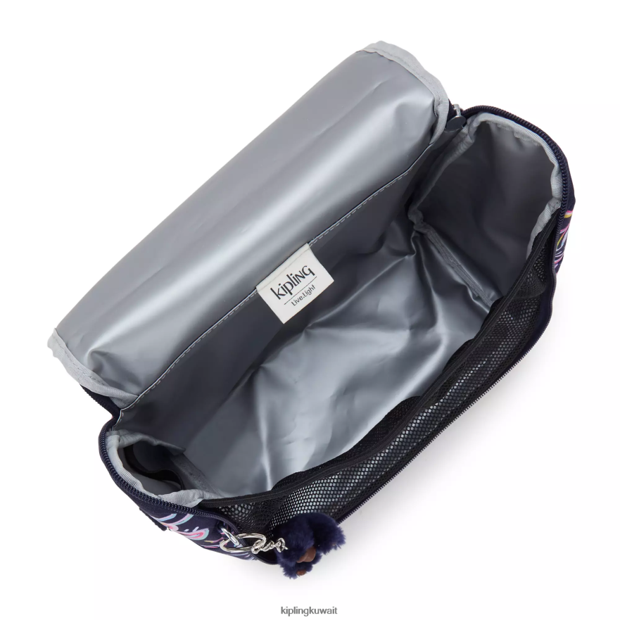 Kipling حقيبة غداء مطبوعة جديدة kichirou نحيف طباعة العيد النخيل ZR2RH639 أكياس الغداء