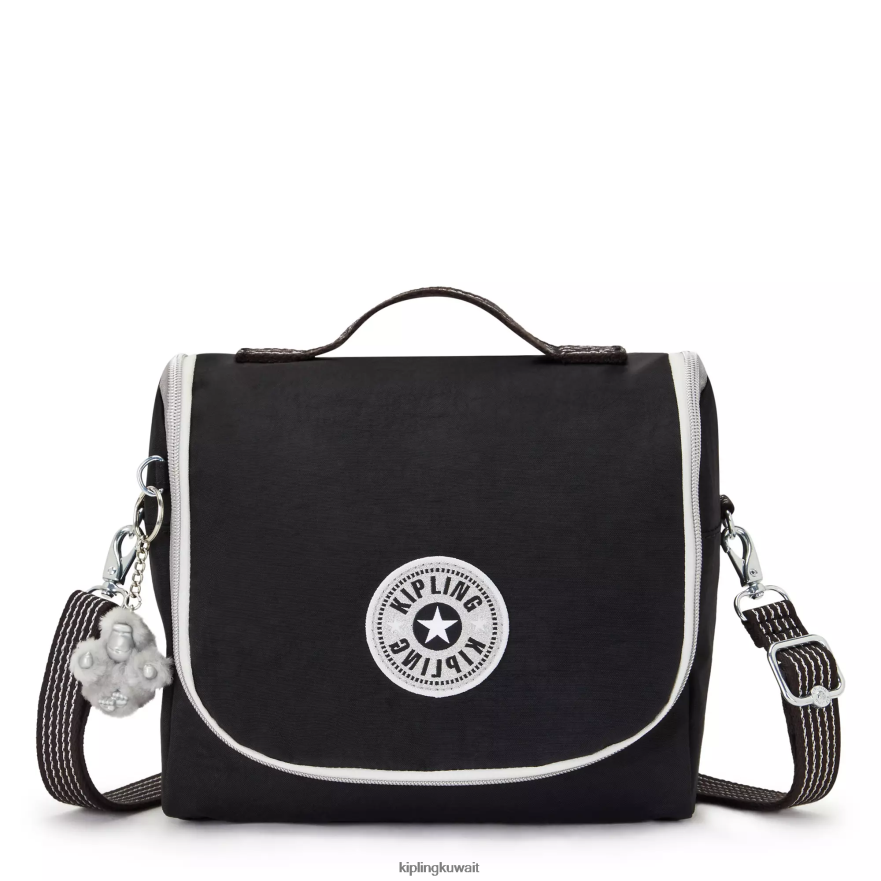 Kipling حقيبة غداء kichirou جديدة نحيف متعة حقيقية سوداء ZR2RH645 أكياس الغداء