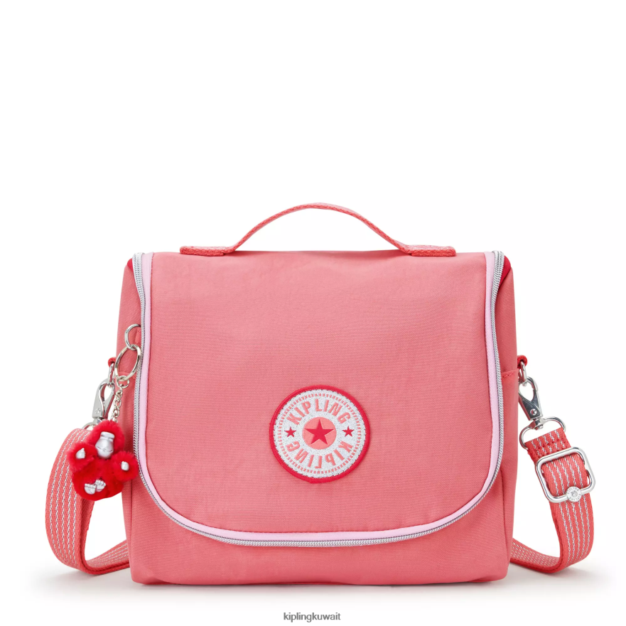 Kipling حقيبة غداء kichirou جديدة نحيف المرح الوردي المرح ZR2RH646 أكياس الغداء